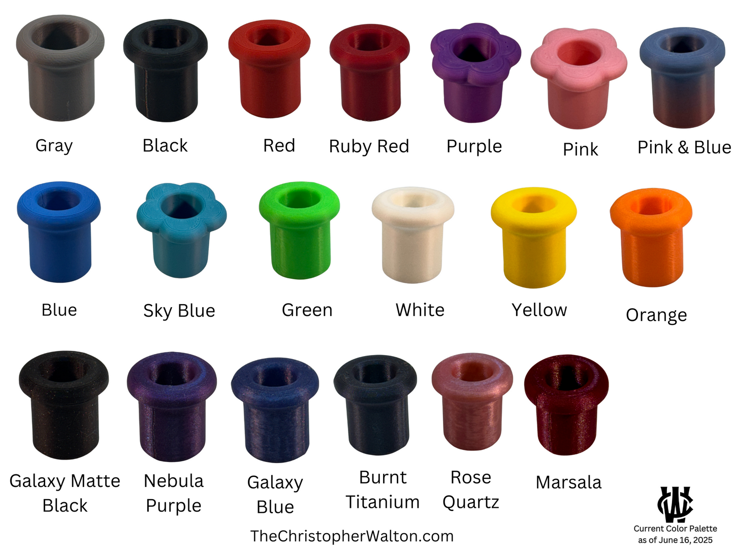 3 piece Cube Bowl Stands for 10mm, 14mm, 18mm