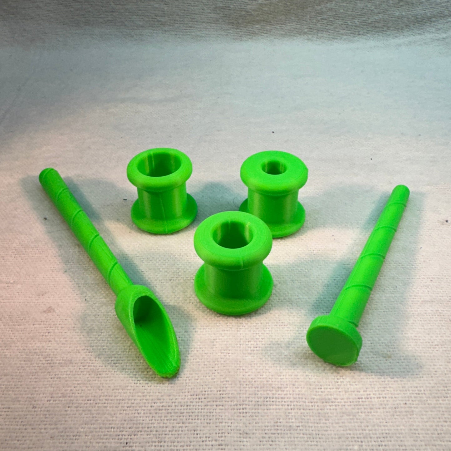 3 Piece Bowl Filler Stand for 10mm, 14mm, or 18mm, Scoop, and Press