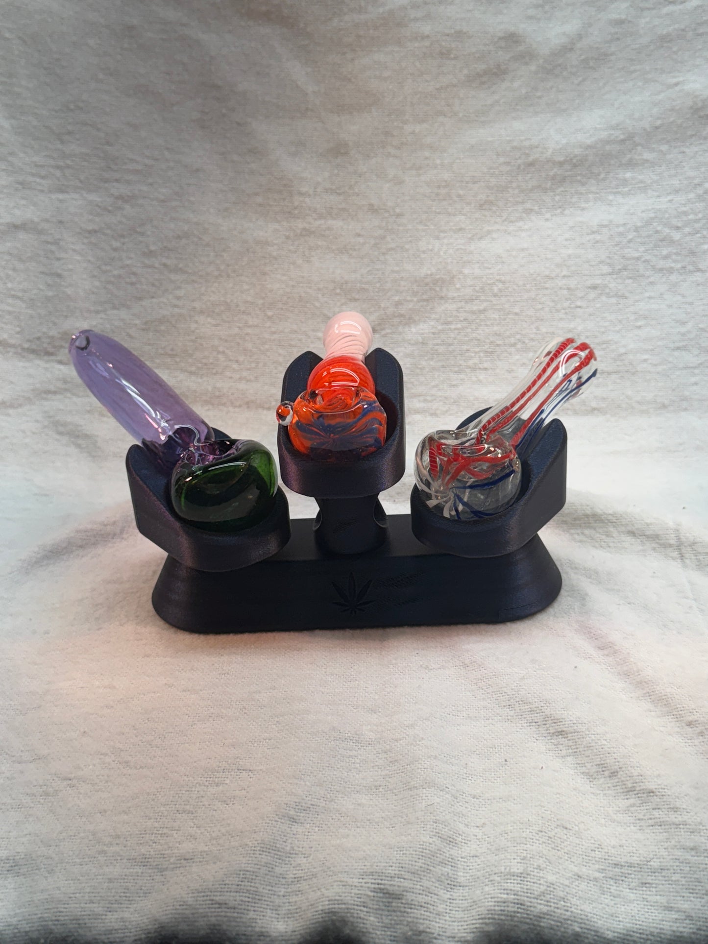 3 Piece Pipe Display Stand