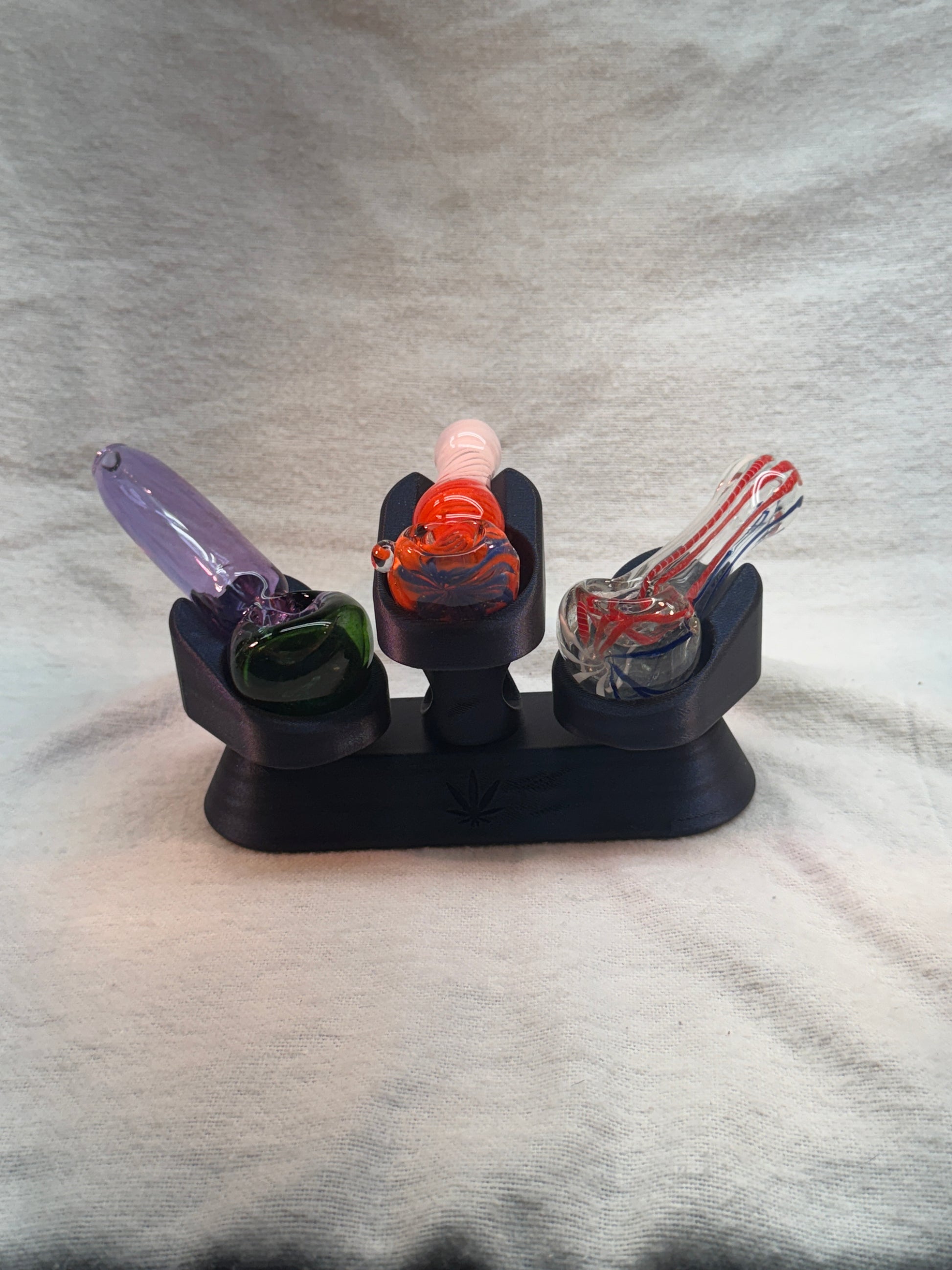 3 Piece Pipe Display Stand