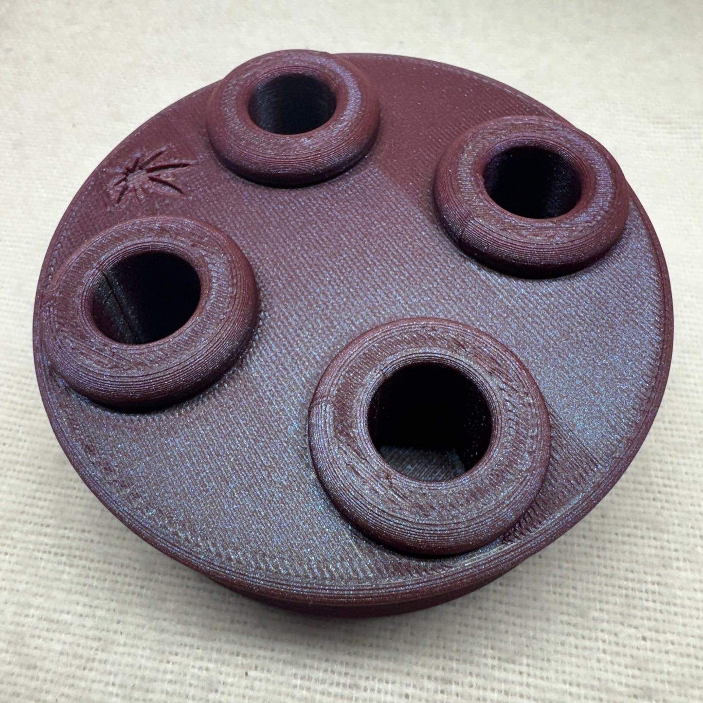 4 Piece Round Bowl Stand for 10mm, 14mm, 18mm, and Cart