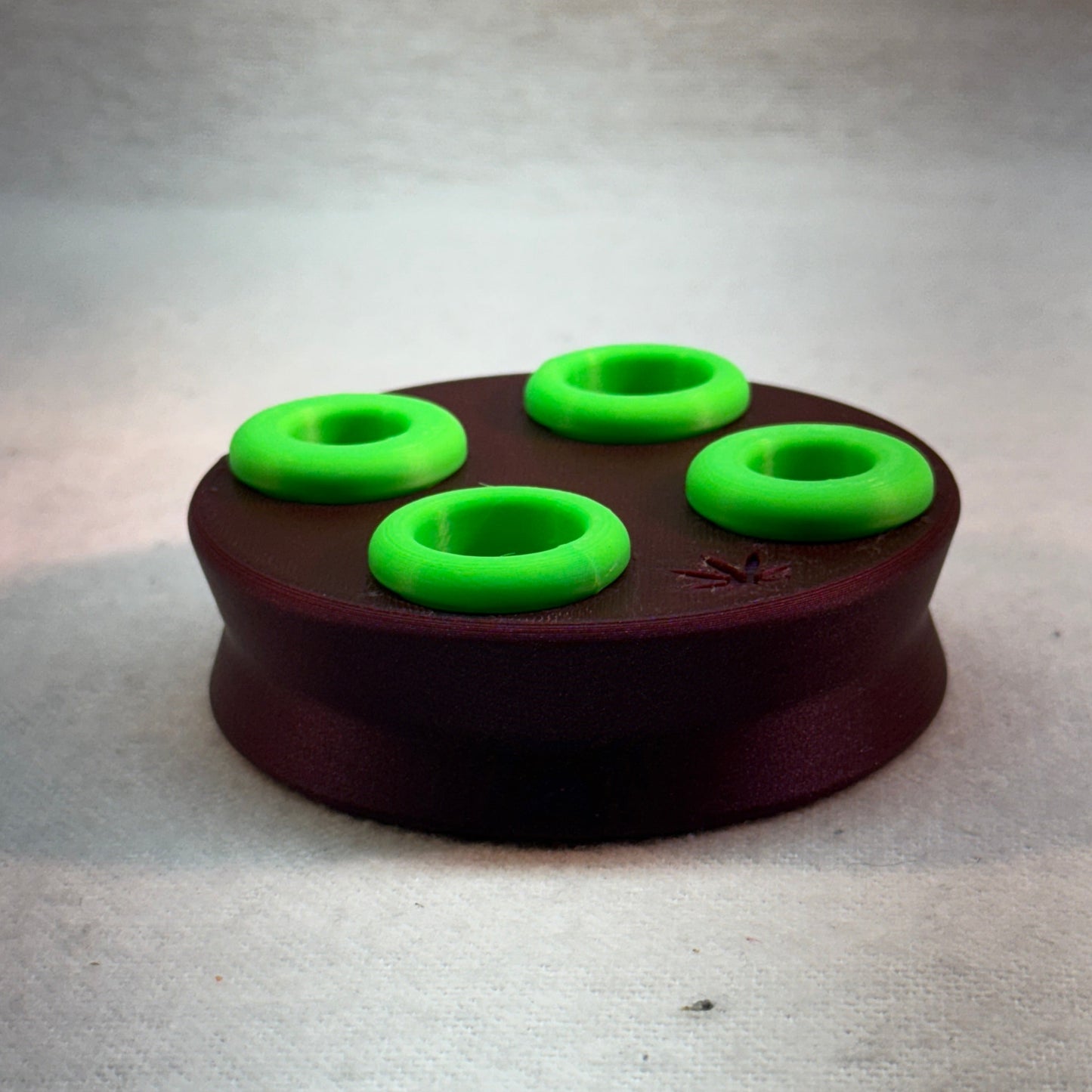 4 Piece Round Bowl Stand for 10mm, 14mm, 18mm, and Cart