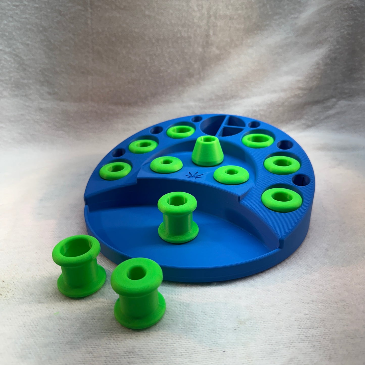 9 Piece Round Bowl Stand with tool holder