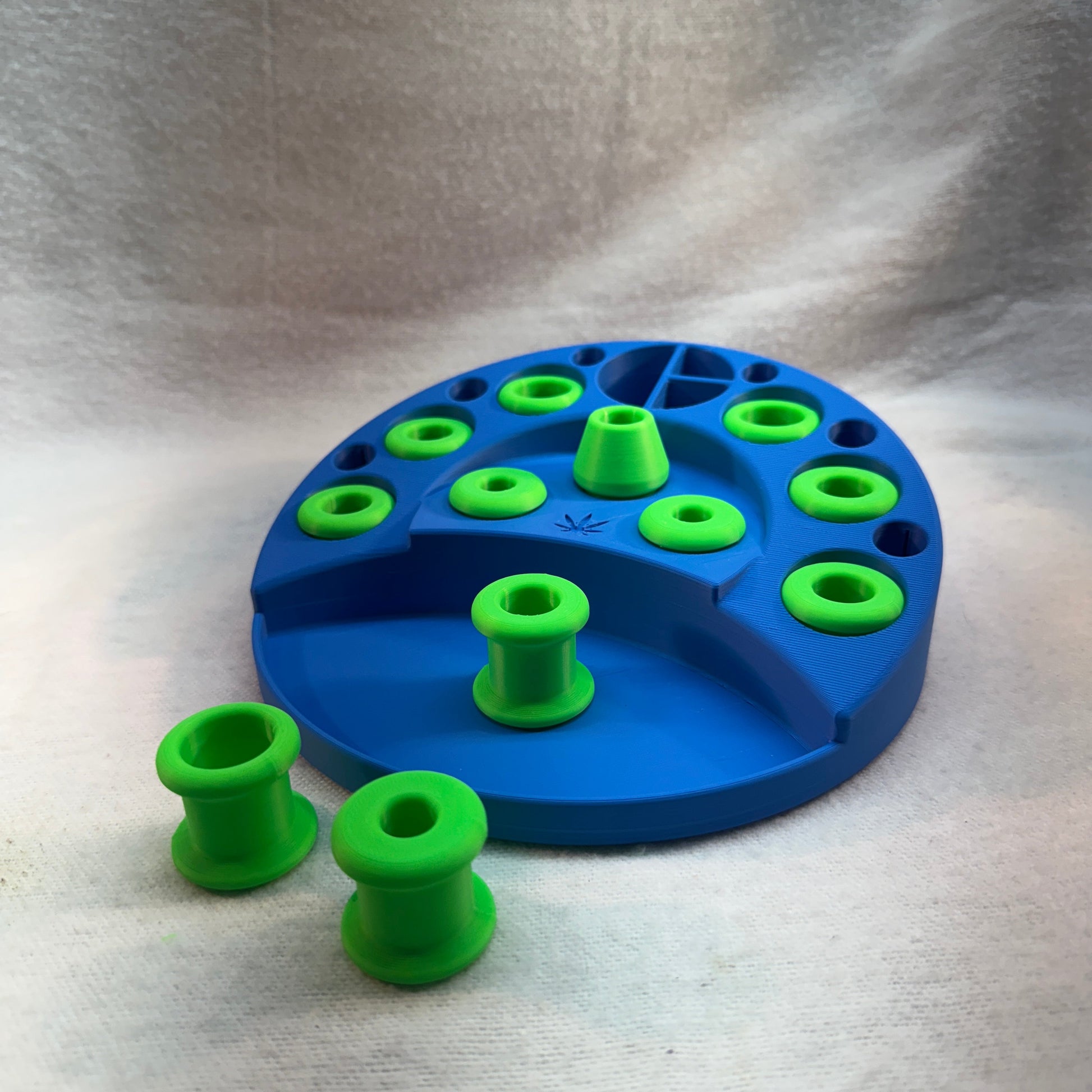 9 Piece Round Bowl Stand with tool holder