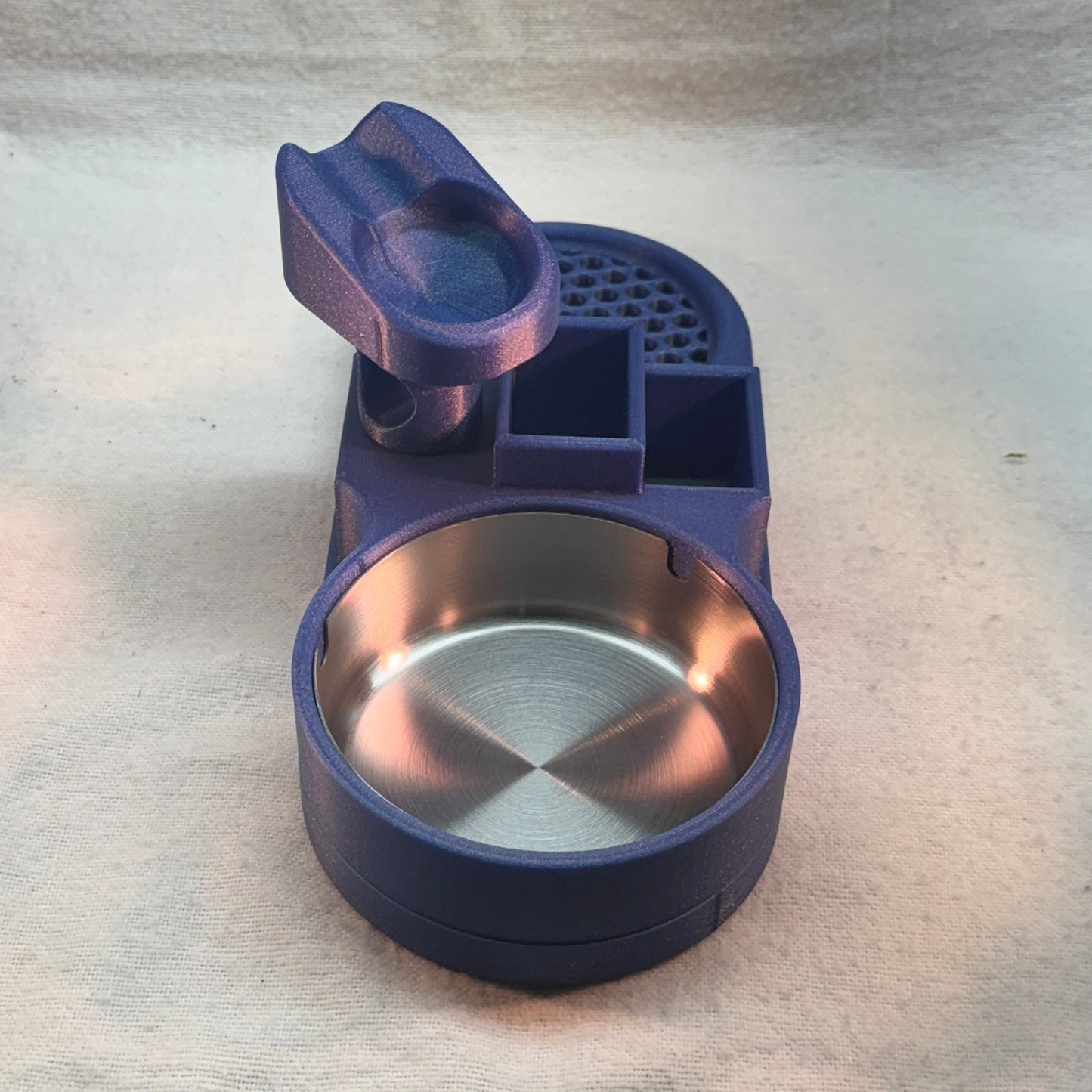 Coaster with Ashtray and Holder for your Pipe