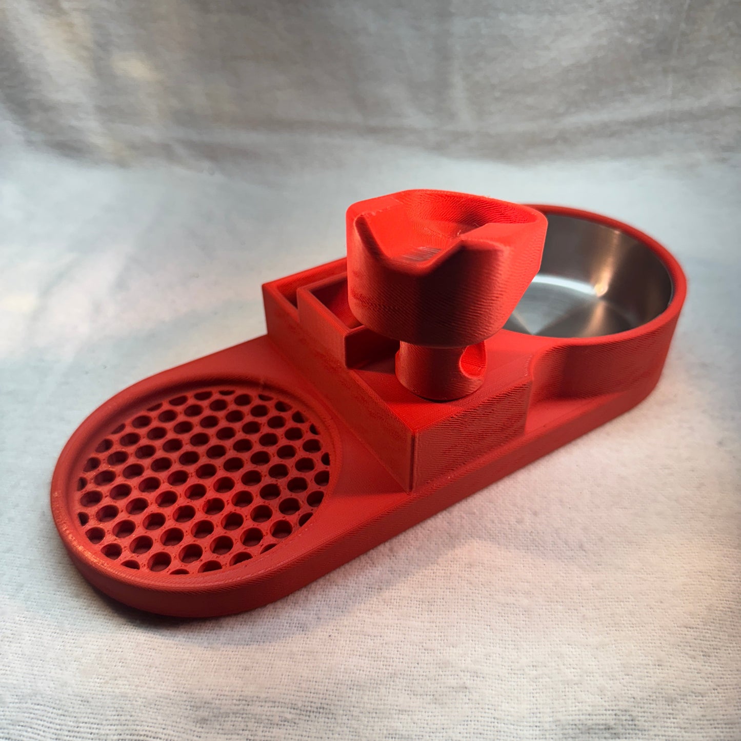 Coaster with Ashtray and Holder for your Pipe