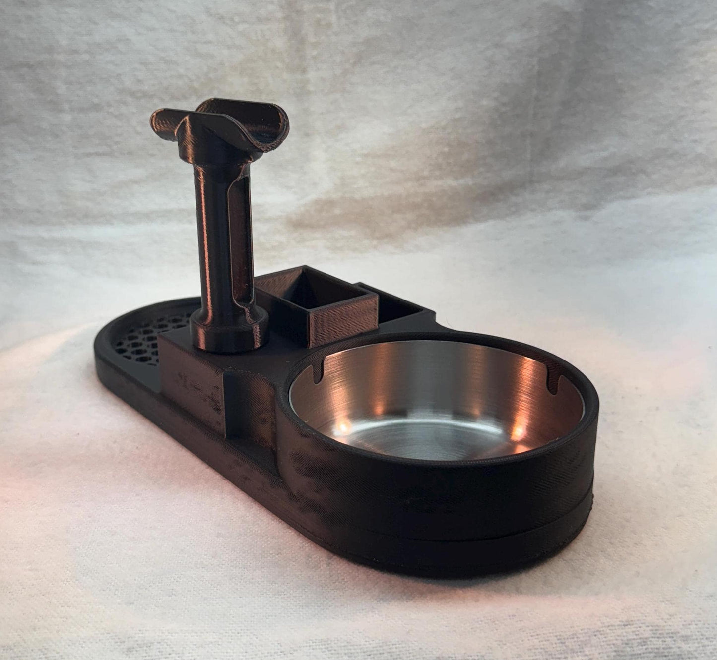 Coaster with Cigar holder and ashtray