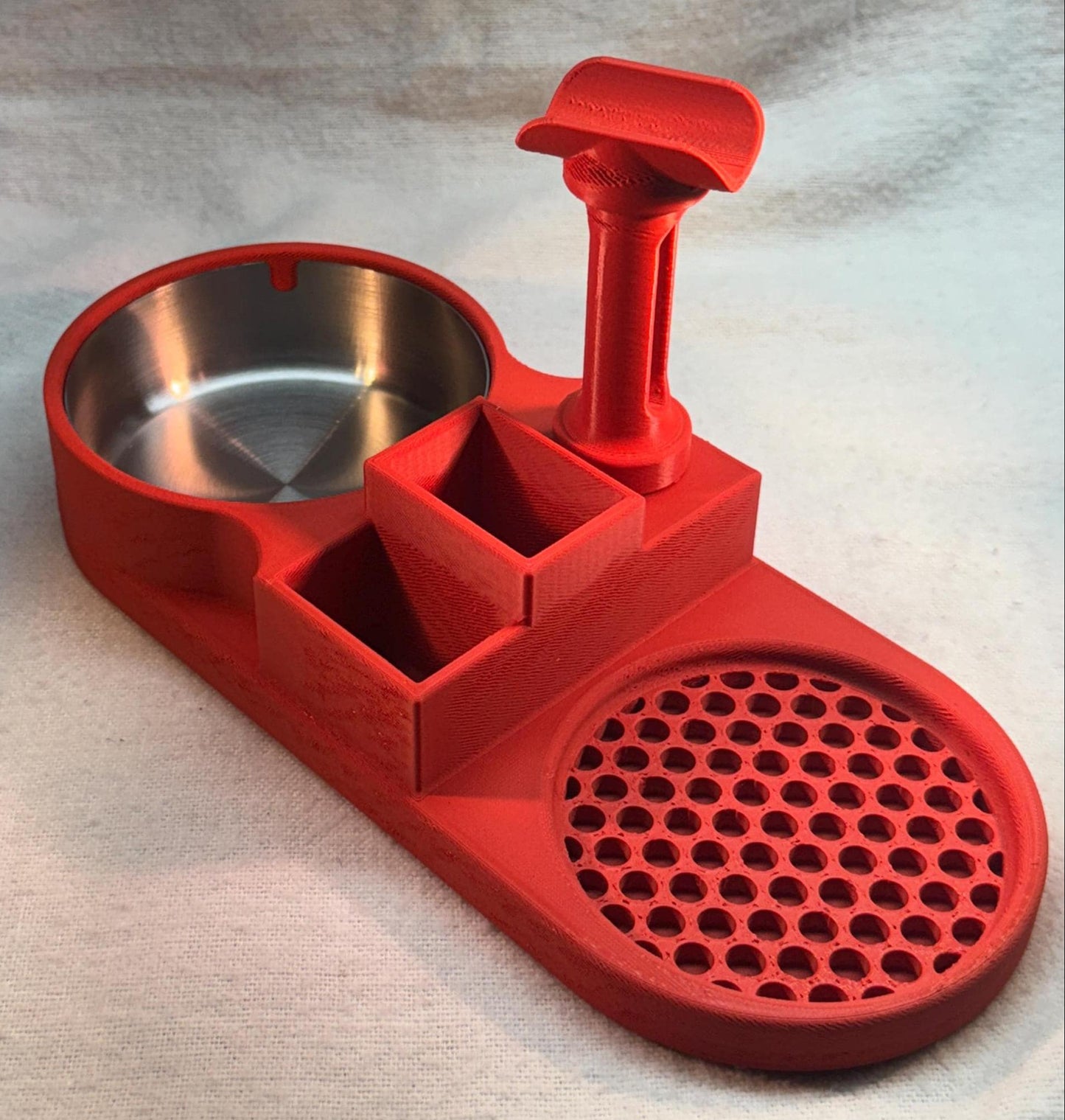 Coaster with Cigar holder and ashtray