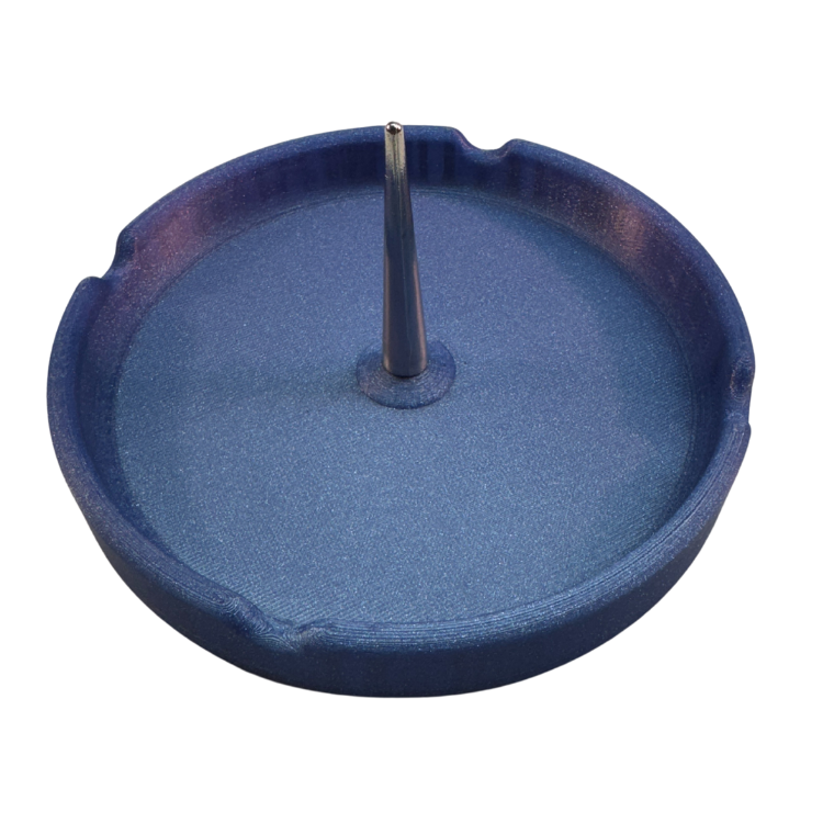 Debowler Ashtray with Metal Spike, Simple, Clean Design