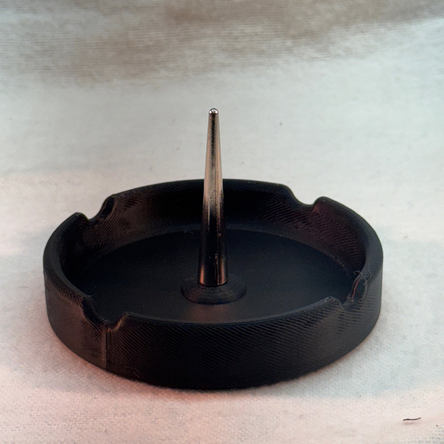 Debowler Ashtray with Metal Spike, Simple, Clean Design