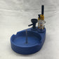 Debowler Ashtray with with holder for glass and lighter.