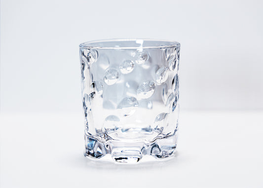 Spinning Bubbles Bourbon Rocks Glass, 8.5oz