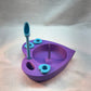 Heart Debowler Ashtray with Metal Spike