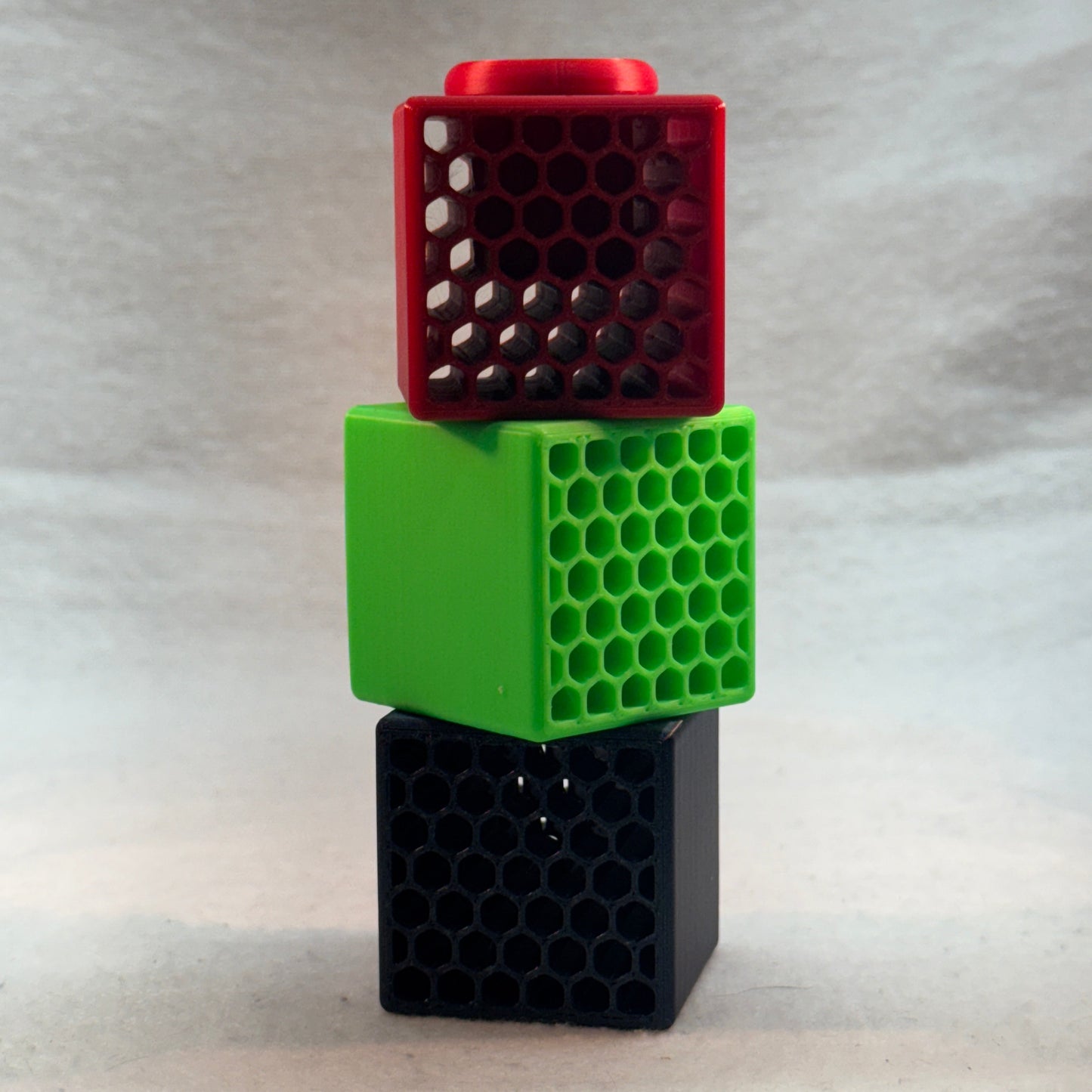3 Piece Cube Bowl Banger Stand for 10mm, 14mm, 18mm, pipe