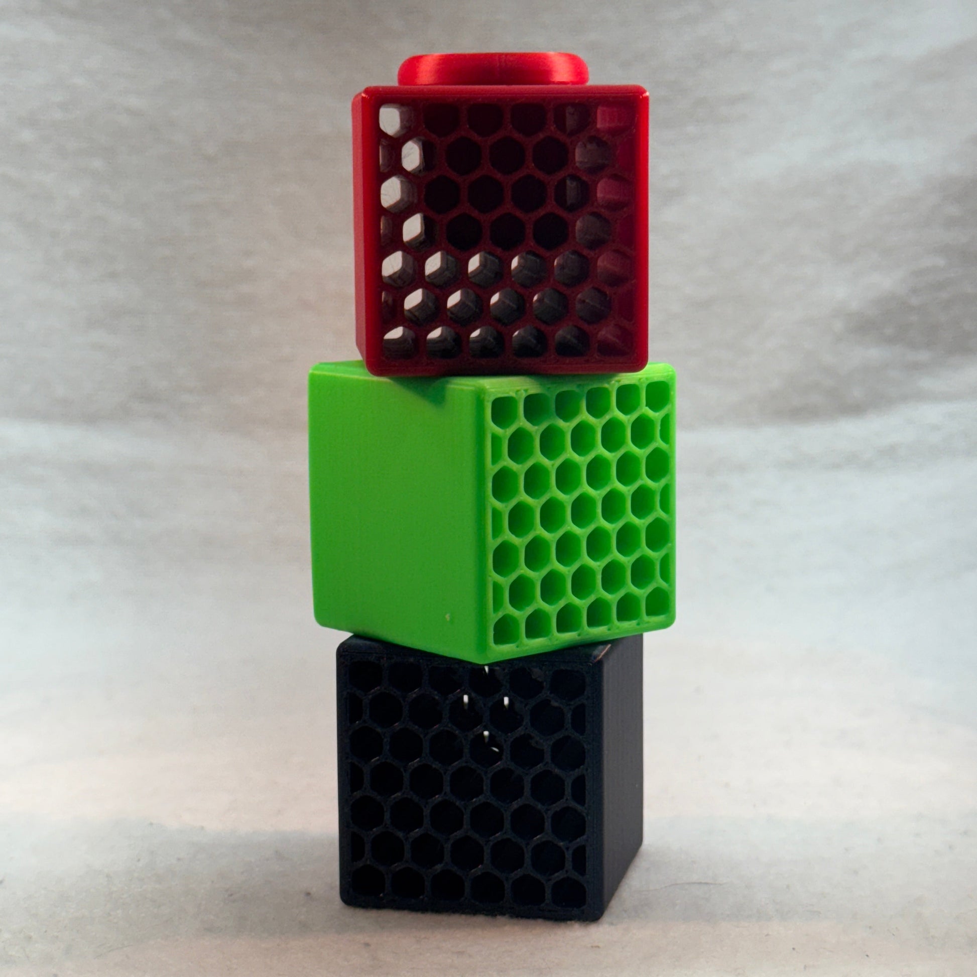 3 Piece Cube Bowl Banger Stand for 10mm, 14mm, 18mm, pipe