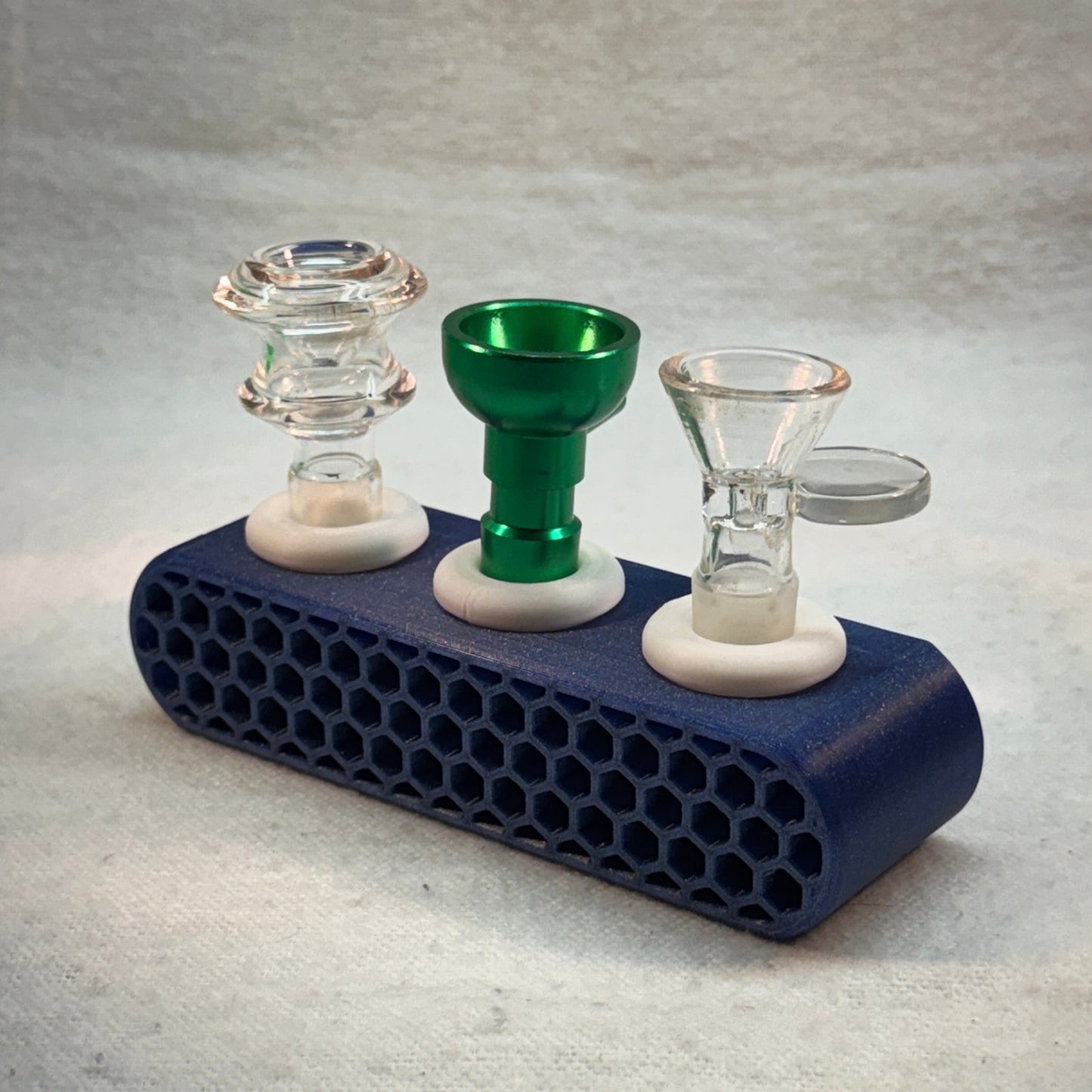 Banger Bowl Stand honeycomb style