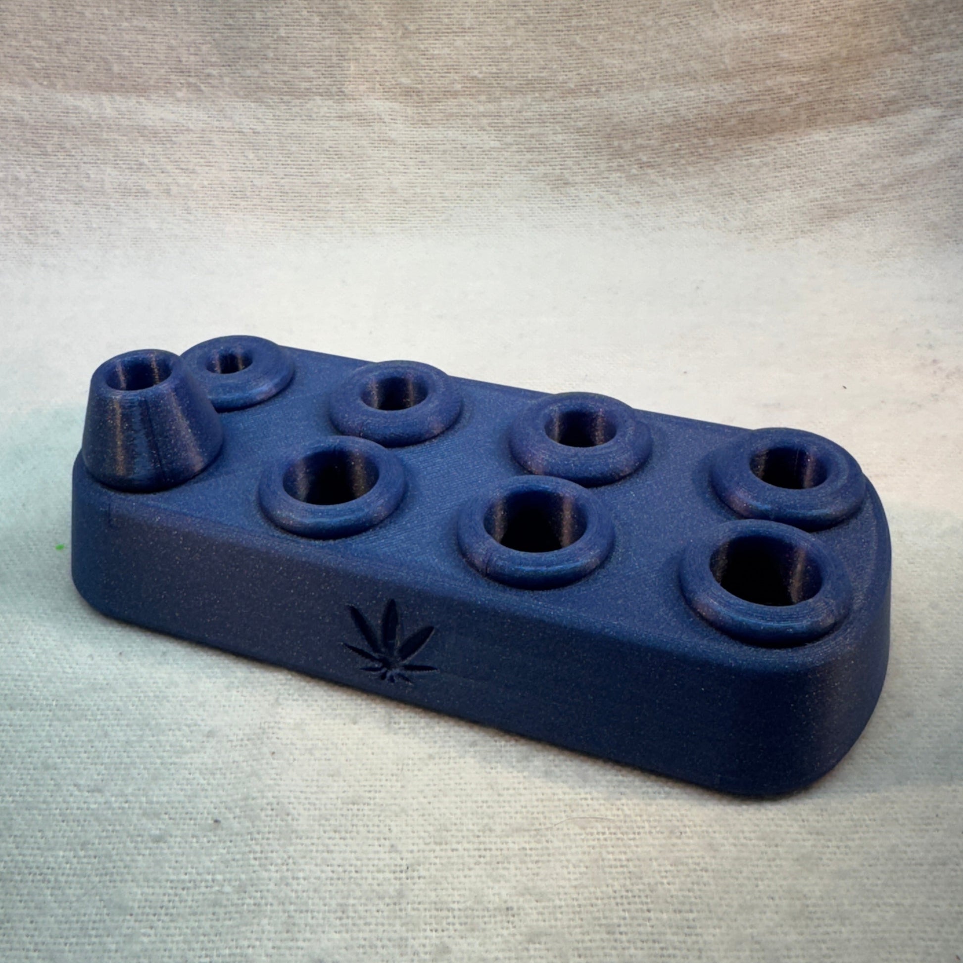 Blue Slide or Bowl Holder 