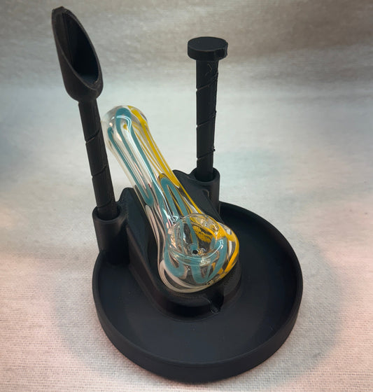 Pipe Filler With Spill Proof Saver Tray Scoop