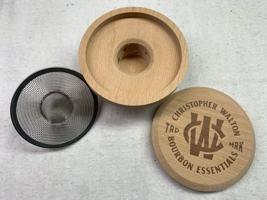 Cocktail Smoker Gift Set for the Bourbon and Whiskey Enthusiast with 4 types of Wood Chips, Cherry, Apple, Oak, and Hickory