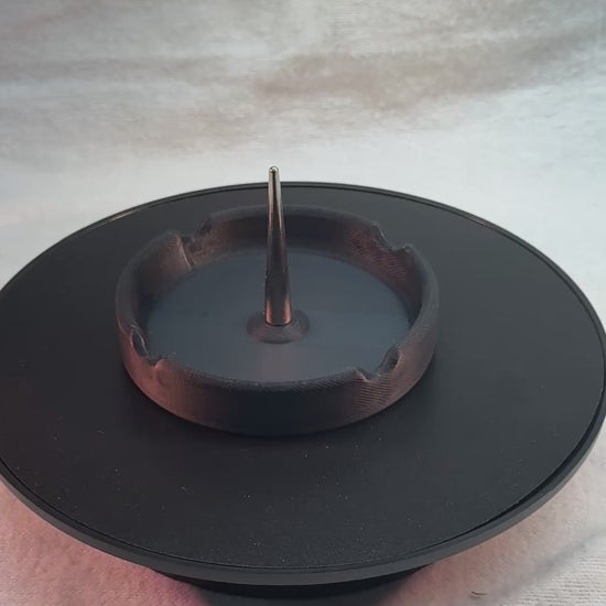 Debowler Ashtray with Metal Spike, Simple, Clean Design