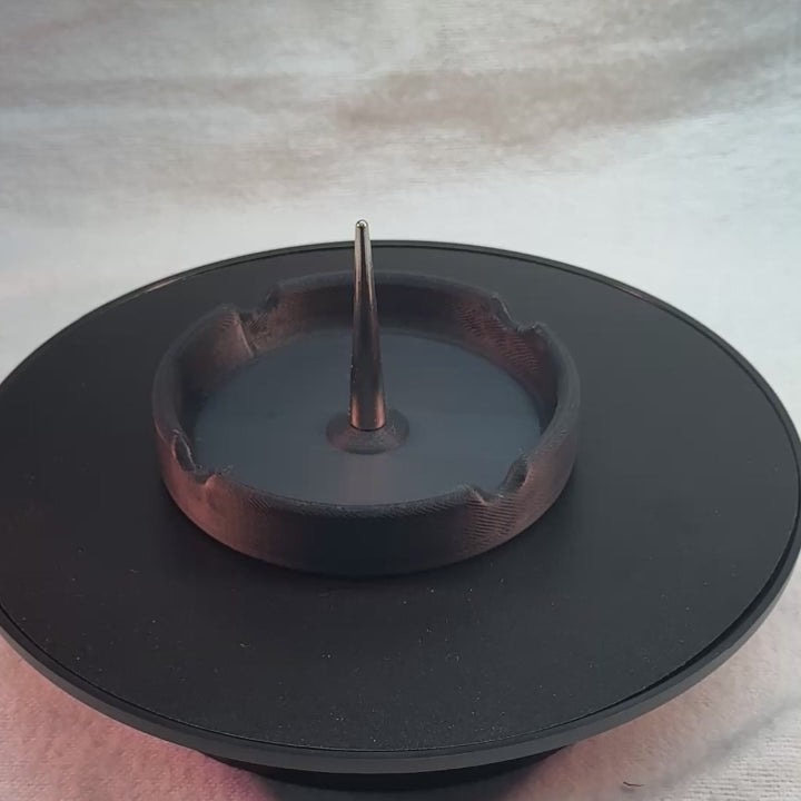 Debowler Ashtray with Metal Spike, Simple, Clean Design