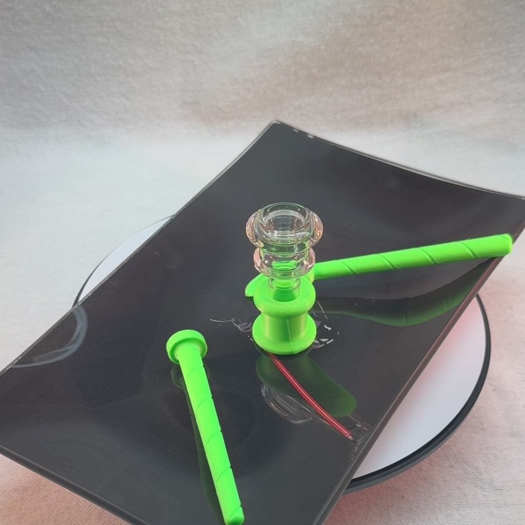 3 Piece Bowl Filler Stand for 10mm, 14mm, or 18mm Scoop and Press