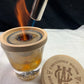 Cocktail Smoker Gift Set for the Bourbon and Whiskey Enthusiast with 4 types of Wood Chips, Cherry, Apple, Oak, and Hickory